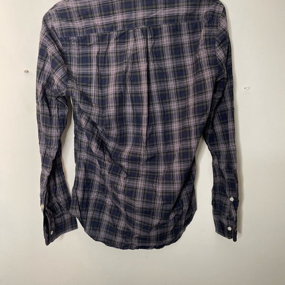 Glad Gitman bros plaid, casual, button-down shirt, size extra small - Picture 8 of 8